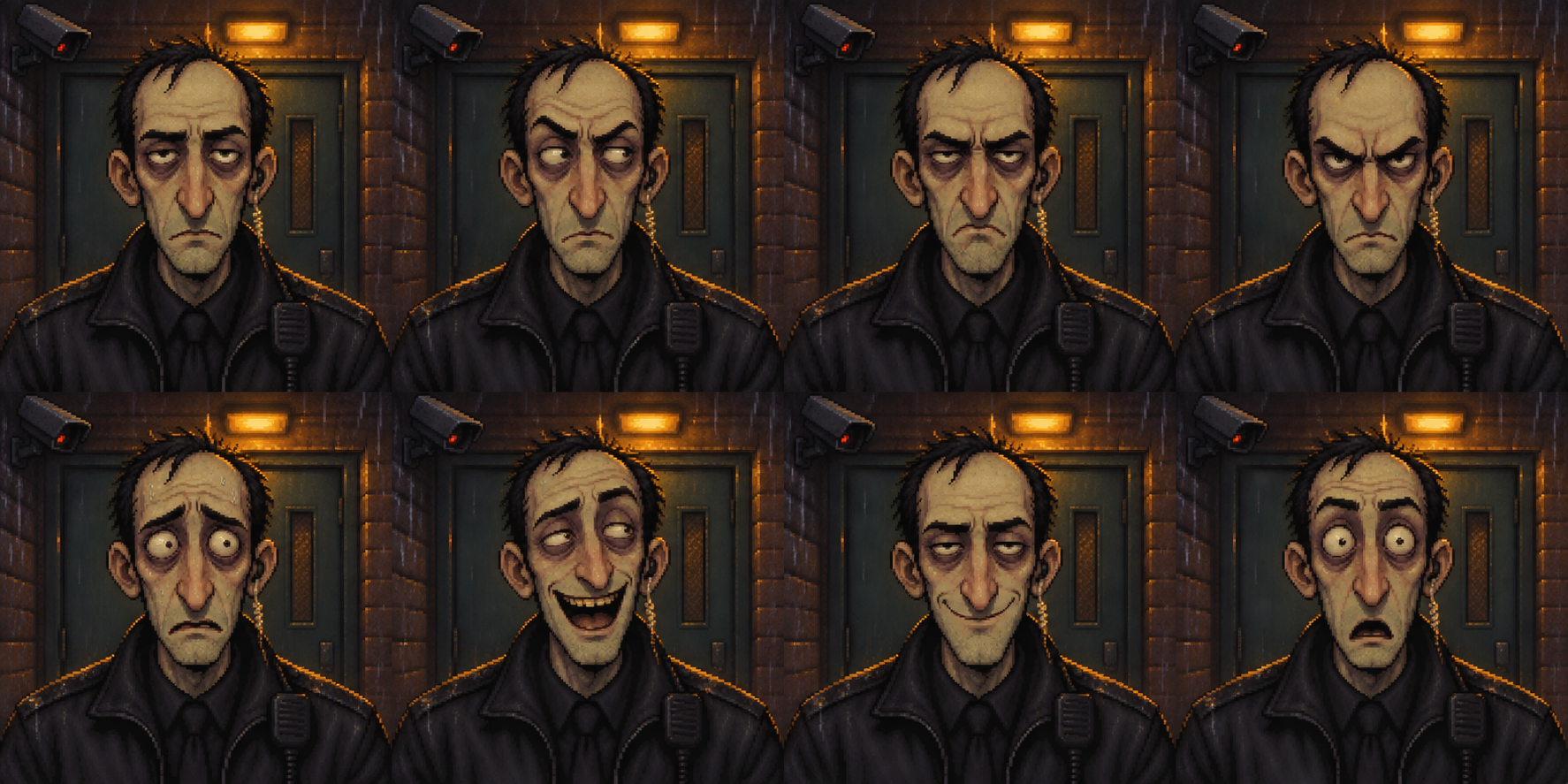 Paranoid Pete, one of the nine characters in Convince the Bouncer
